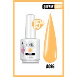 MOZIUR Kalıcı Oje UV Led A096 (SARI SERİSİ) 15ml