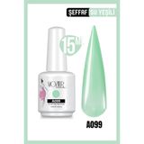 MOZIUR Kalıcı Oje Uv Led A099 (ŞEFFAF SERİSİ) 15ml