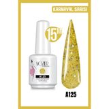 MOZIUR Kalıcı Oje UV Led A125 (SİMLİ SERİSİ) 15ml