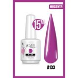 MOZIUR Kalıcı Oje Uv Led A133 (MOR SERİSİ) 15ml
