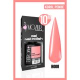 MOZIUR Kalıcı Oje Uv Led H008 (PEMBE SERİSİ) 10ml