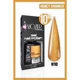 MOZIUR Kalıcı Oje UV Led H110 (IŞILTI SERİSİ) 10ml