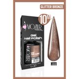 MOZIUR Kalıcı Oje UV Led H111 (IŞILTI SERİSİ) 10ml