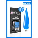 MOZIUR Kalıcı Oje Uv Led H231 (MAVİ SERİSİ) 10ml