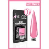 MOZIUR Kalıcı Oje Uv Led H232 (PEMBE SERİSİ) 10ml