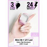 MOZIUR Mini M-1 (3 LED-24W) Usb Uv Led Kalıcı Oje Kurutucu
