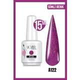 Mozıur Simli Seri A122 Uv Led Kalıcı 15 ml Oje
