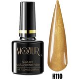 Mozıur Simli Seri Uv LED Kalıcı Oje 10ML - H110