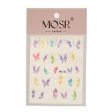 MOZIUR Tırnak Sticker Süs Mo-85 Kabartmalı (KENDİNDEN YAPIŞKANLI)