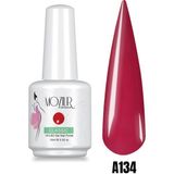Mozıur Uv Led A134 Kırmızı Kalıcı 15 ml Oje