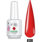 Mozıur Uv Led A138 Kırmızı Kalıcı 15 ml Oje