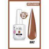 Mozıur Uv Led A147 Kahverengi Kalıcı 15 ml Oje