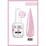 Mozıur Uv Led A232 Pembe Kalıcı 15 ml Oje