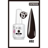 MOZIUR UV Led Kalıcı Oje 15ml KAHVE Serisi