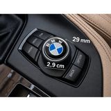 MOZOKO Kendinden Yapışkanlı Bmw Uyumlu Joystick Konsol Damla Baskı Arma Logo 29 mm 2.9 cm - Lacivert - 29mm 2.9cm
