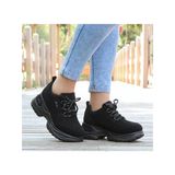 Mp 251-305Zn Siyah Kalın Taban Kadın Sneaker Spor Ayakkabı
