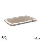 Mp Bergamo Saten 59x59x4 cm Köpek Çiş Eğitim Kabı