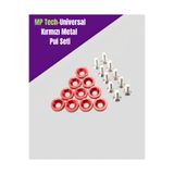 MP Tech Universal Kırmızı Metal Pul Seti