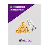 MP Tech Universal Sarı Metal Pul Seti