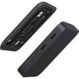 MP02 7in1 Type-C Pd Hub 100W Şarj HDMI 2 x USB 3.0 Sd Tf Kart Okuyucu RJ45 + Kablo Seti Dönüşt