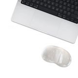 MP04 - Jel Mouse Ve Klavye Bilek Destek Pedi | Yumuşak, Ergonomik, El Bileği Dinlendirme Pedi (Fare Bilek Desteği, Şeffaf)