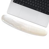 MP04 - Jel Mouse Ve Klavye Bilek Destek Pedi | Yumuşak, Ergonomik, El Bileği Dinlendirme Pedi (Klavye Bilek Desteği, Şeffaf)