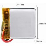MP3 MP4 AKILLI SAAT Pil 3.7V 650mAh Şarjlı li-Polimer Batarya 25m