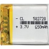 Mp3 Mp4 Akıllı Saat Pil 3.7V 650Mah Şarjlı Li-Polimer Batarya 582728