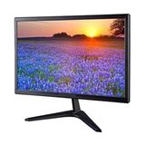 MPIA 19 inç Full HD Monitör 1920x1080 Çözünürlük 75Hz Yenileme Hızı TN Panel ile 5ms Tepki Süresi - Siyah
