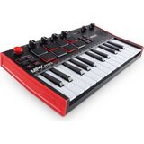 Mpk Mini Play Mk3 - Mıdı Klavye Controller Dahili Hoparlör ve Dinamik 25 Tuş Yatağı, Mpc Pedleri ve Yazılım Paketi Dahil | Dokunmatik Mini Tuşlar, 8 Mpc Ped, 8 Düğme, Entegre Ses, Hoparlör, Beatmakers