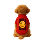 MPZ PETS Kedi ve Köpek Kıyafeti & Elbisesi Kırmızı Sweatshirt Smile XL