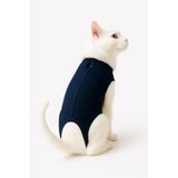 MPZ PETS Kedi ve Köpek Kıyafeti & Elbisesi Lacivert Medikal Veteriner Çıkışı Tulum Yeşil L