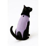 MPZ PETS Kedi ve Köpek Kıyafeti & Elbisesi Lila Medikal Veteriner Çıkışı Tulum Bej S