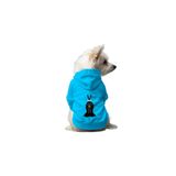 MPZ PETS Kedi ve Köpek Kıyafeti & Elbisesi Mavi Hoodie Batman Buggs XL