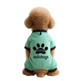 MPZ PETS Kedi ve Köpek Kıyafeti & Elbisesi Mint 4 Bacak Tulum Adidogs Yeşil XL