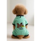 MPZ PETS Kedi ve Köpek Kıyafeti & Elbisesi Mint 4 Bacak Tulum Mickey Mouse Yeşil S