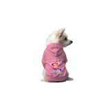 MPZ PETS Kedi ve Köpek Kıyafeti & Elbisesi Pembe Hoodie Çilek Kız XL