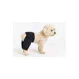 MPZ PETS Kedi ve Köpek Kıyafeti & Elbisesi Siyah Beyaz Çizgili Pantolon M