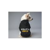 MPZ PETS Kedi ve Köpek Kıyafeti & Elbisesi Siyah Hoodie Police K 9 Unit XS