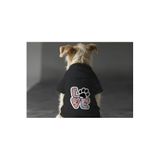 MPZ PETS Kedi ve Köpek Kıyafeti & Elbisesi Siyah Sweatshirt Renkli Love XS