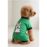 MPZ Pets Kedi ve Köpek Kıyafeti Mint 4 Bacak Tulum Chihuahua, XL, mint-chihuahua-jumpsuit, Denim