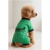 MPZ Pets Kedi ve Köpek Kıyafeti Mint 4 Bacak Tulum Security, XL, mint-securtiy-jumpsuit, Siyah