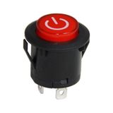 Mr-180f 26mm Kalıcı Rocker Buton Işıklı Power