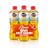 MR.BOR Soda Katkılı Ultra Güçlü Sarı Arap Sabunu Mutfak Banyo Koltuk Halı Ahşap Yüzey Temizleyici Yağ Sökücü Leke Çıkarıcı 3'lü Set