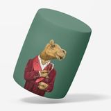 Mr. Camel Puf (Kumaşı süettir. Uluslararası solmama sertifikasına sahiptir.)