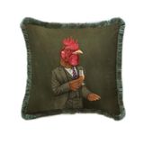 Mr. Cocherel Yastık/Kırlent (Dolgu Boncuk Elyaf, Ulusl. Yıkama Ve Solmama Sertifikası)