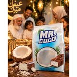 Mr Coco Çikolatali Hindistan Cevizli 2 kg Bayram Şekeri