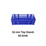 Mr. Crowley Deney Tüpü Standı 60 Delikli 16mm Çap Test Tüpü Portüp Standı