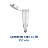 Mr. Crowley Eppendorf Tüpü 1.5 ml 100 Adet Laboratuvar Uygun