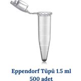 Mr. Crowley Eppendorf Tüpü 1.5 ml 500 Adet Laboratuvar Uygun